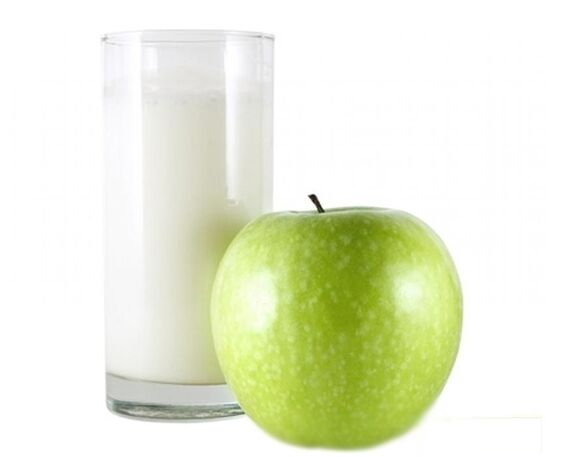 Keefir õunaga tõhusaks dieediks